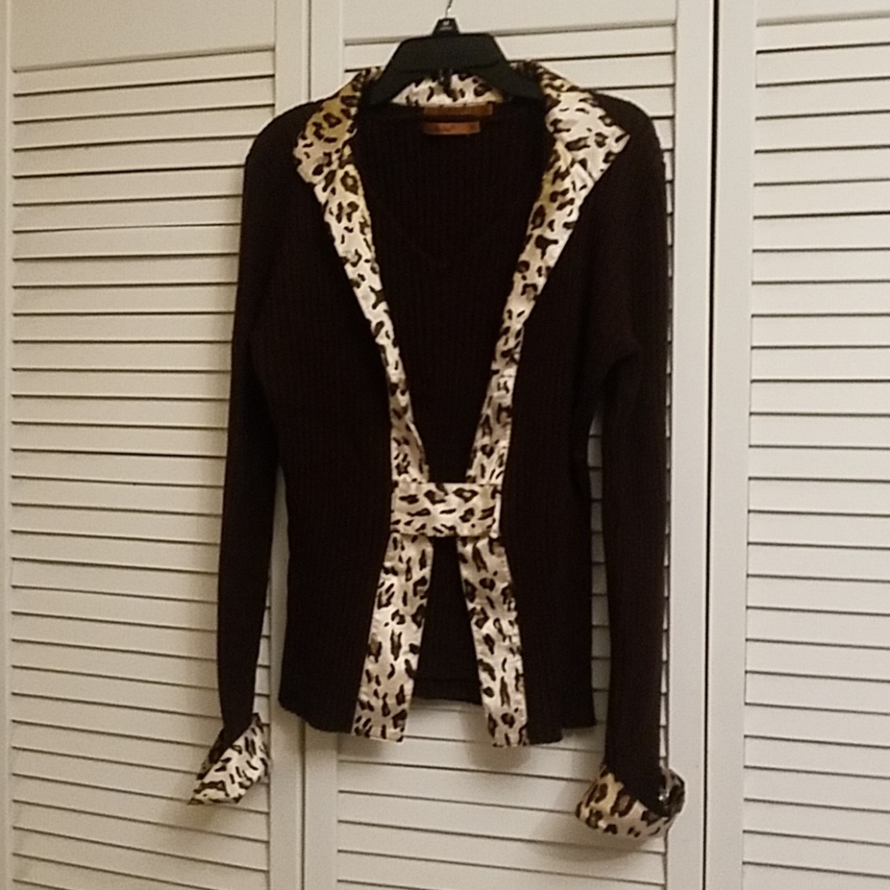 Brown 2 PC. Sweater Set
